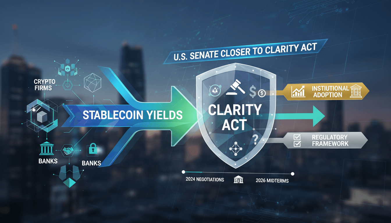 U.S. Senate Moves Closer to Passing CLARITY Act for Stablecoin Regulation