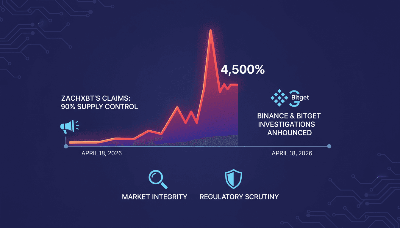 Binance and Bitget Launch Investigations into RaveDAO's RAVE Token Surge Amid Insider Manipulation Claims