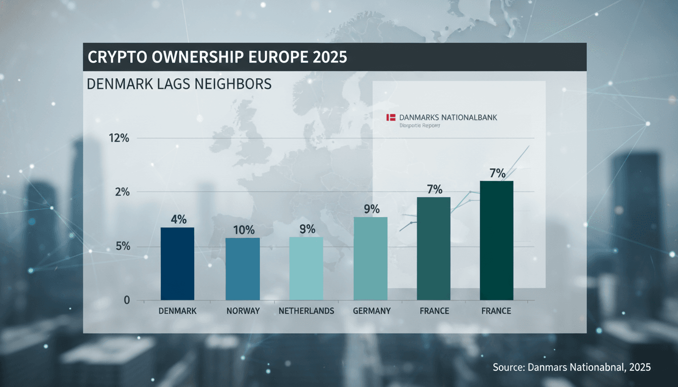 Denmark's Cryptocurrency Ownership Remains at 4% in 2025