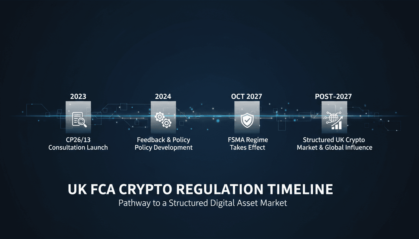 UK FCA Initiates Consultation on Cryptoasset Regulation Ahead of 2027 Implementation