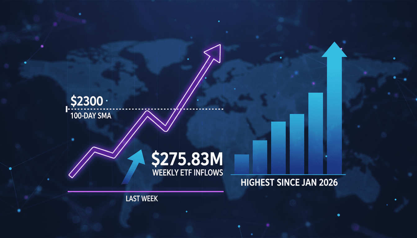 Ethereum Surpasses Key Resistance with Significant ETF Inflows
