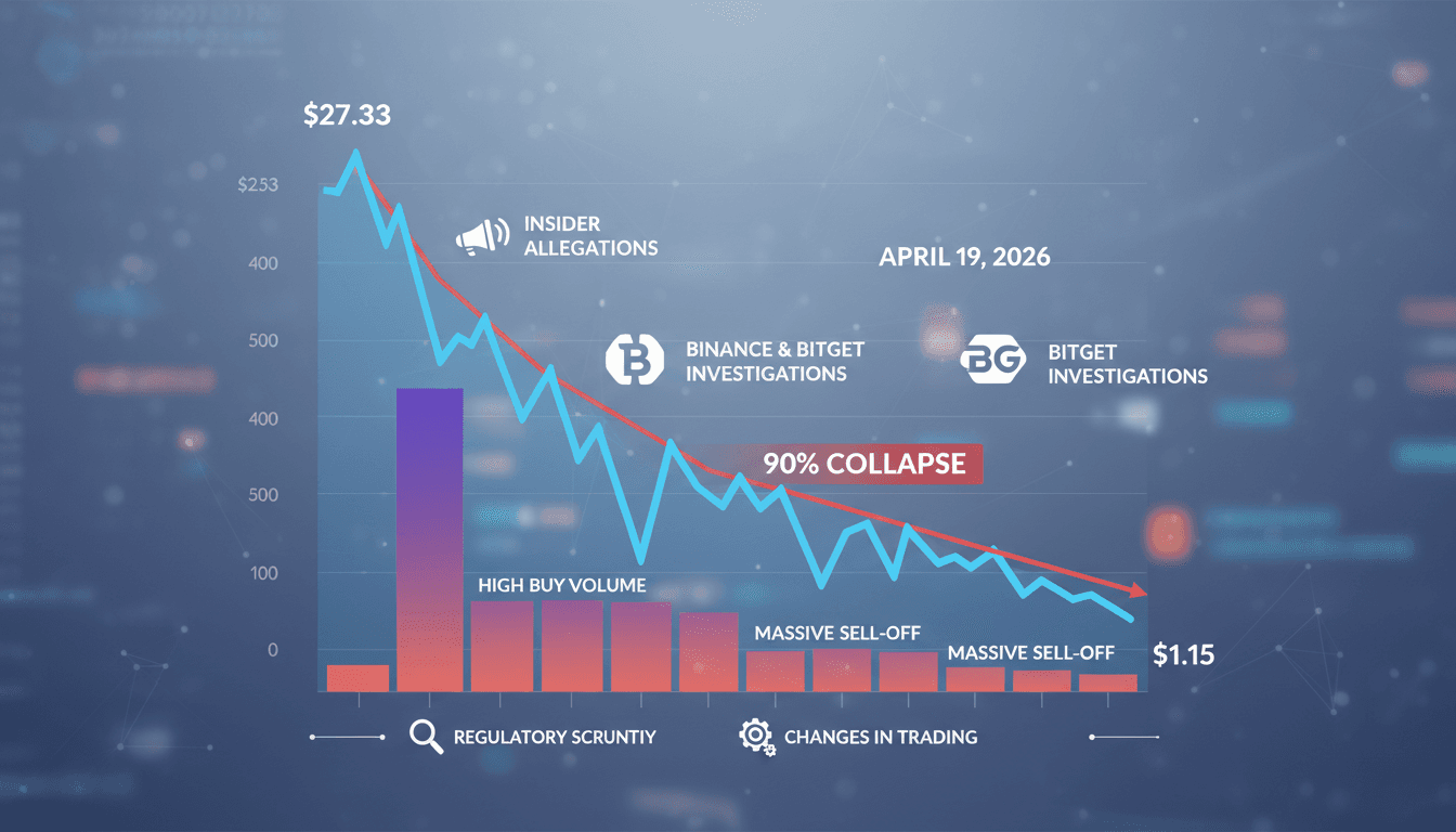 RaveDAO RAVE Token Plummets 90% Amid Exchange Investigations for Market Manipulation