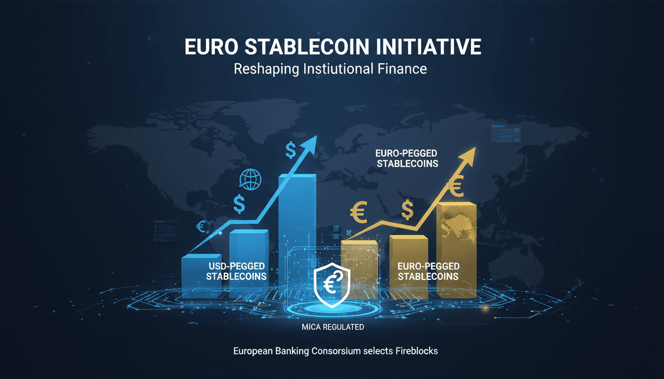 European Banking Consortium Chooses Fireblocks for Euro Stablecoin Initiative