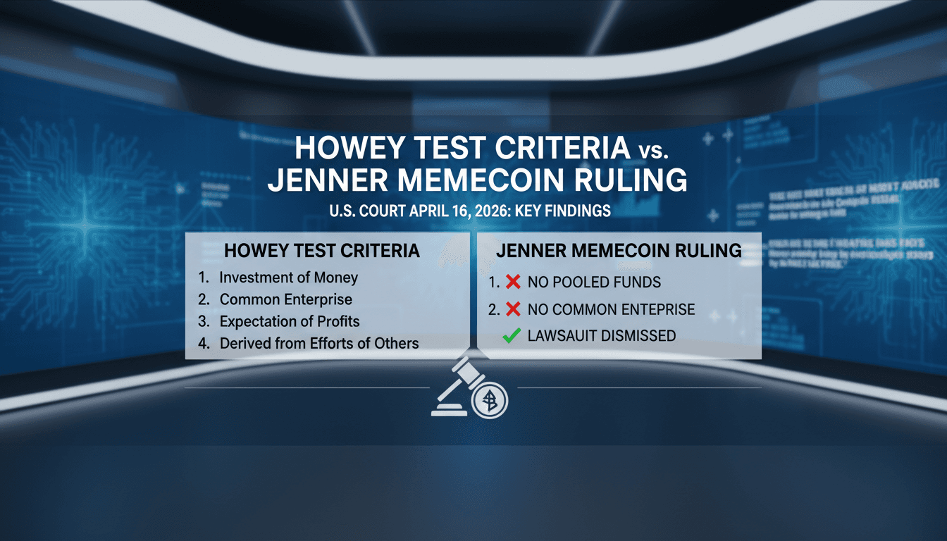 U.S. Court Dismisses Securities Lawsuit Against Caitlyn Jenner's JENNER Memecoin