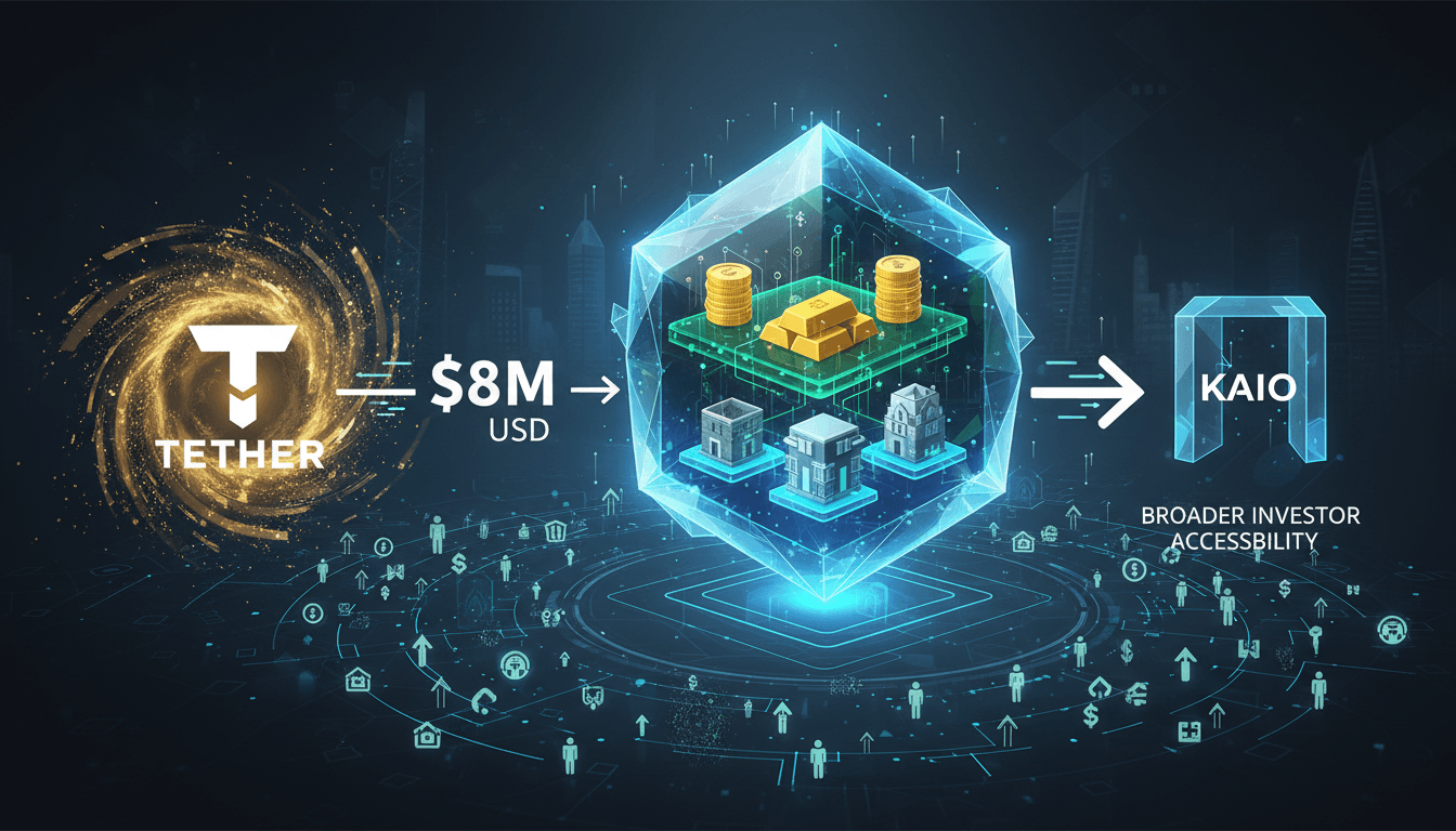 KAIO secures $8 million funding from Tether to enhance blockchain asset distribution