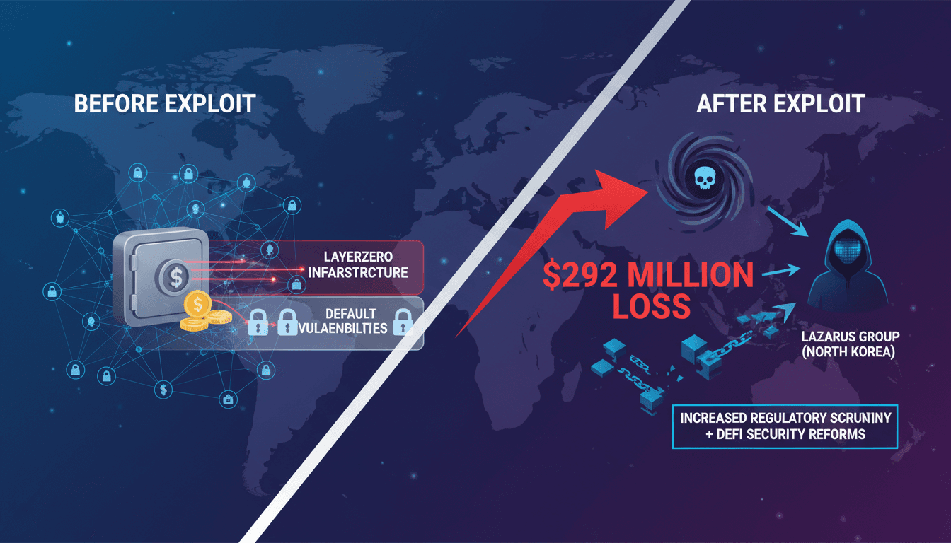 Kelp DAO exploit linked to North Korean hackers results in $292 million loss