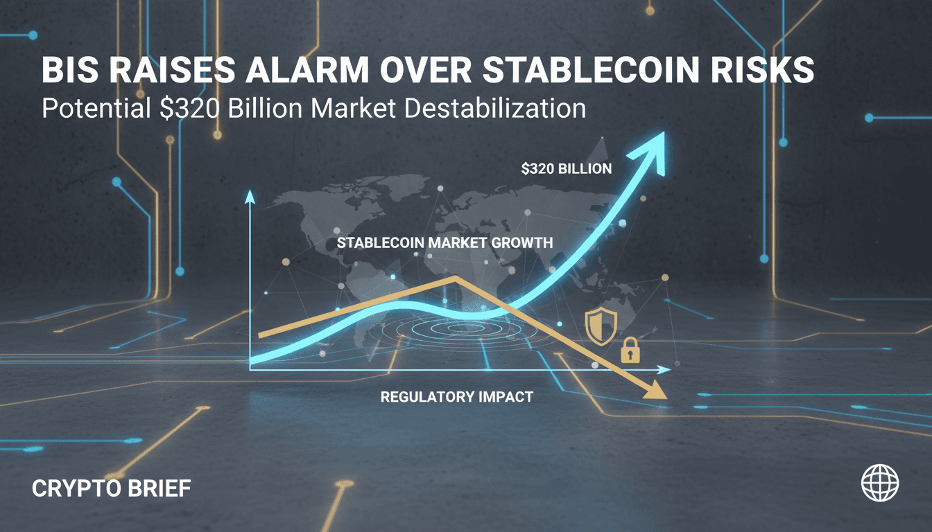 BIS Raises Alarm Over $320 Billion Stablecoin Market Risks