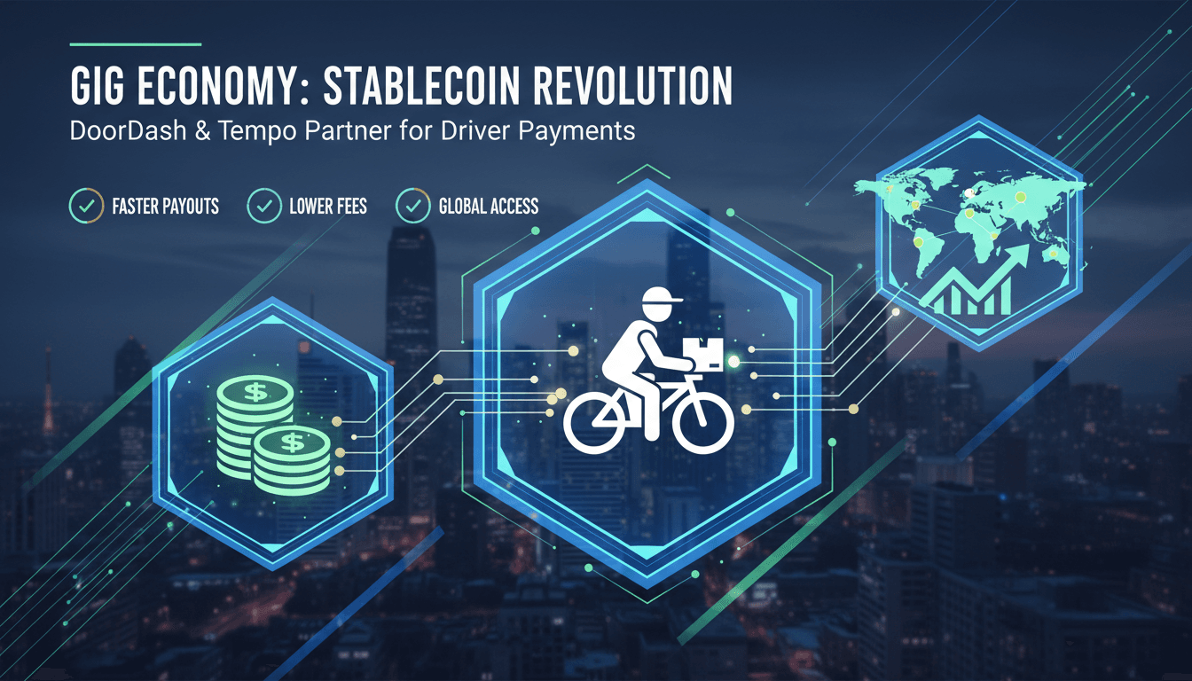 DoorDash partners with Tempo to enable stablecoin payments for delivery drivers
