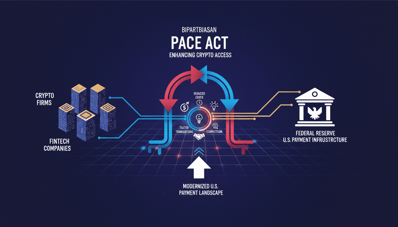 Bipartisan PACE Act Introduced to Enhance Crypto Access to U.S. Payment Infrastructure