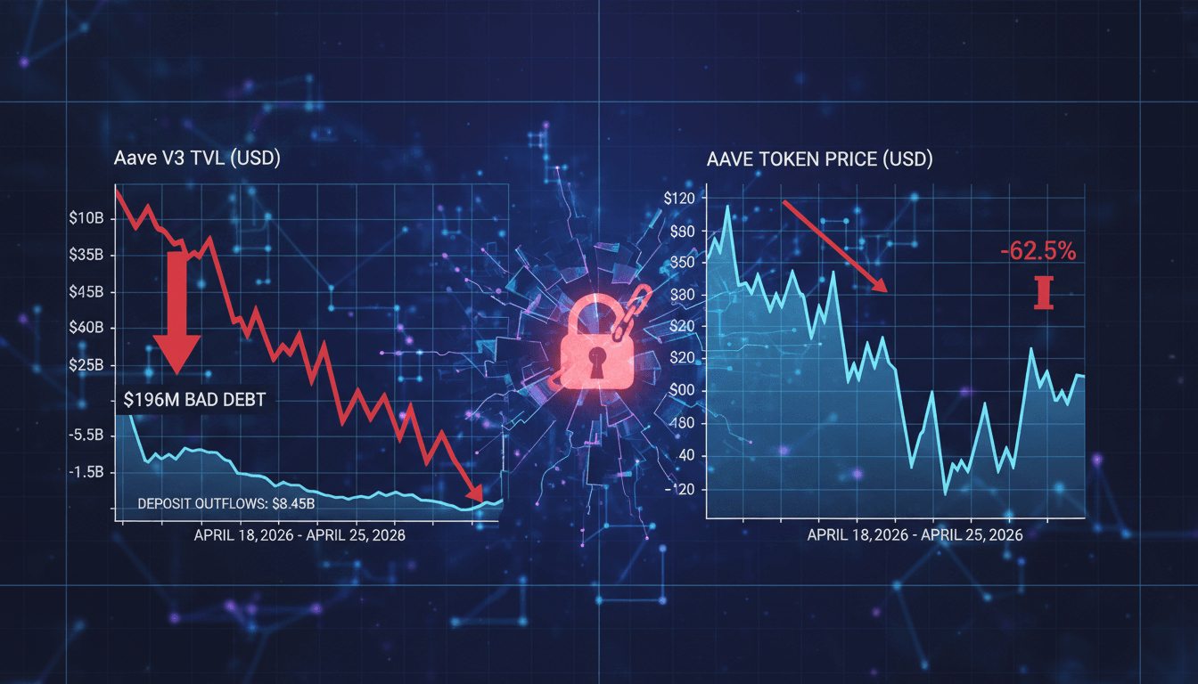 Aave V3 Faces $196 Million Bad Debt Following KelpDAO Exploit