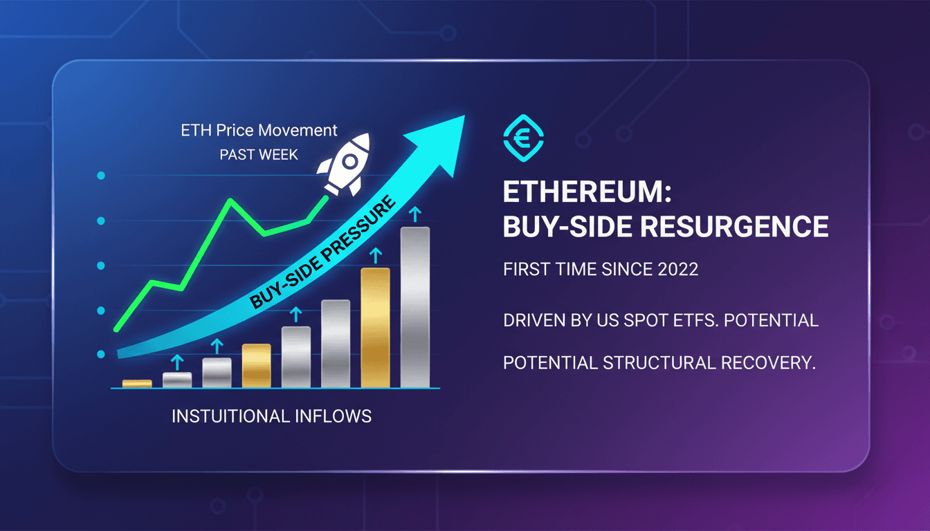 Ethereum's derivatives market sees significant buy-side pressure for the first time since 2022
