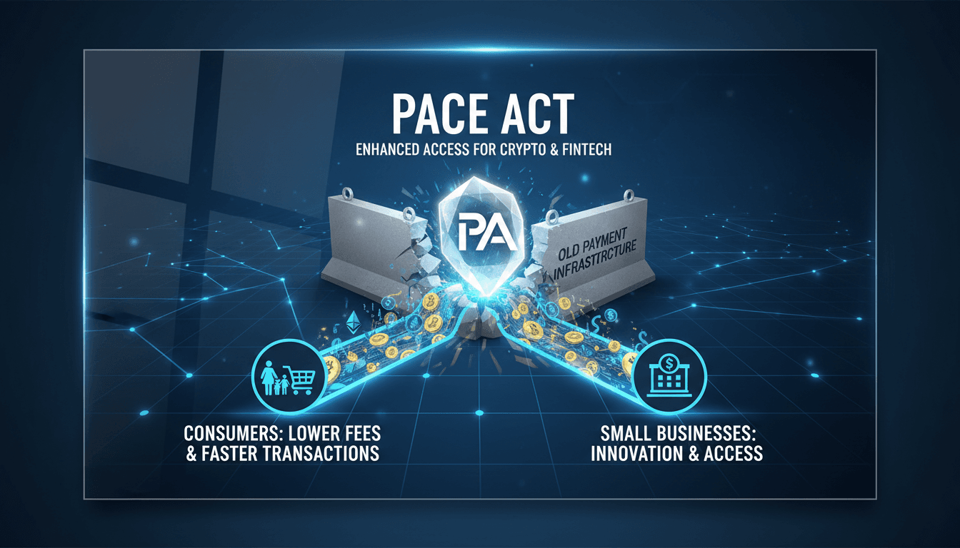Bipartisan PACE Act Introduced to Enhance Crypto Firms' Access to U.S. Payment Infrastructure