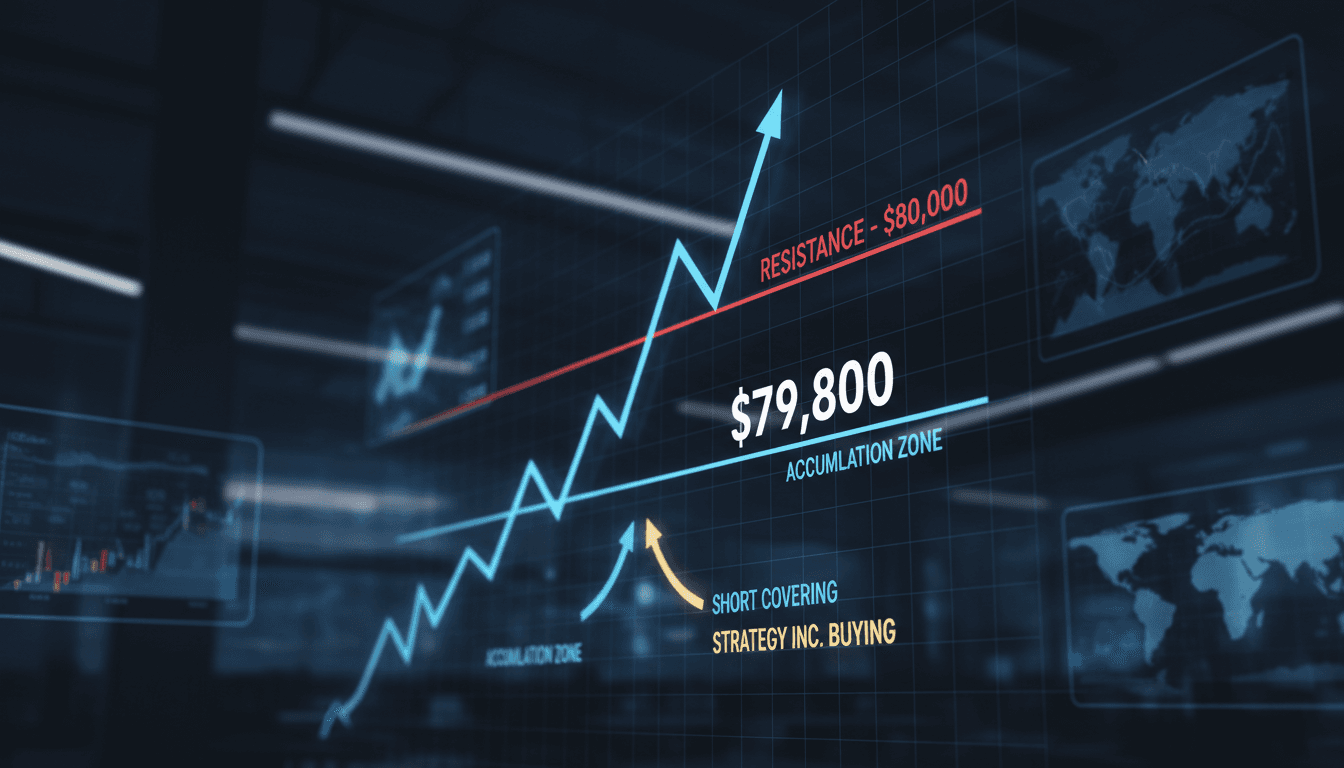 Bitcoin Approaches $80,000 Amid Market Dynamics