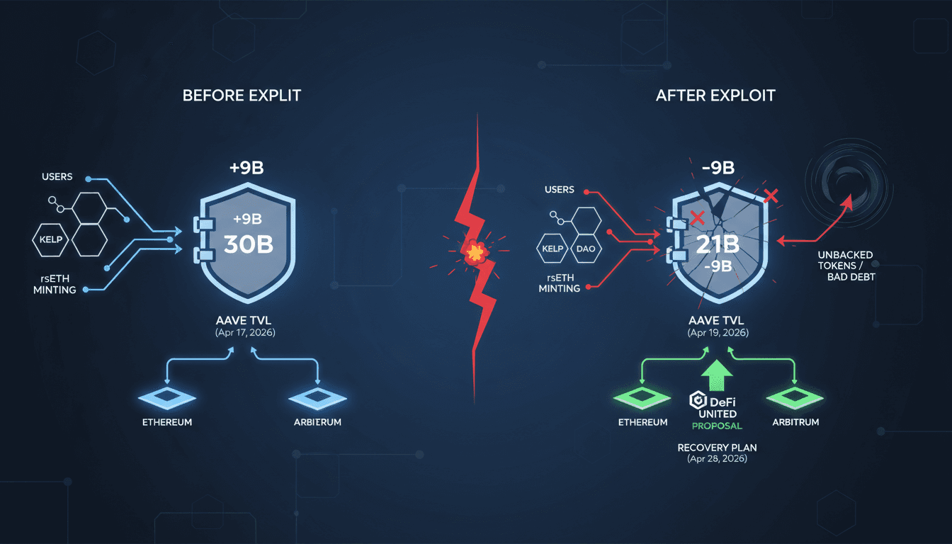 DeFi United Proposes Recovery Plan for Aave Following Kelp DAO Exploit