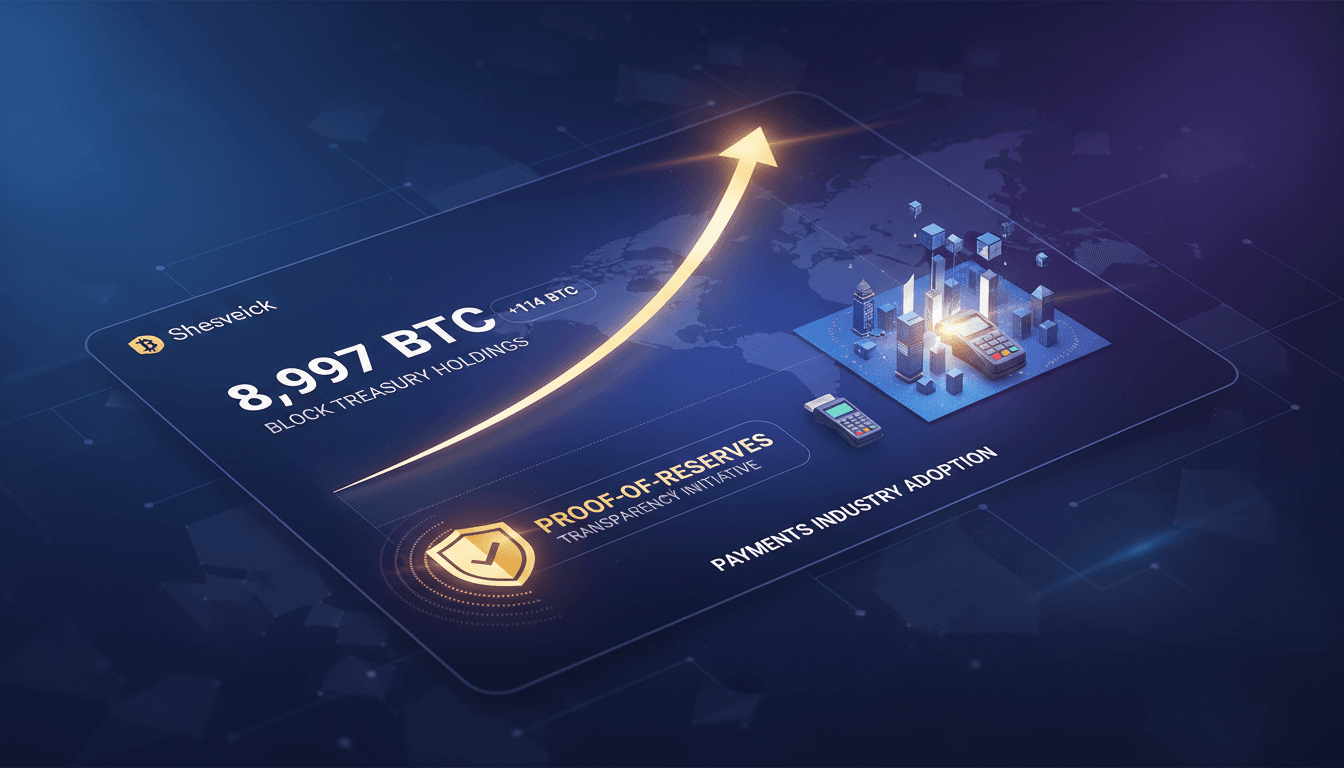 Block introduces proof-of-reserves system and increases Bitcoin treasury holdings