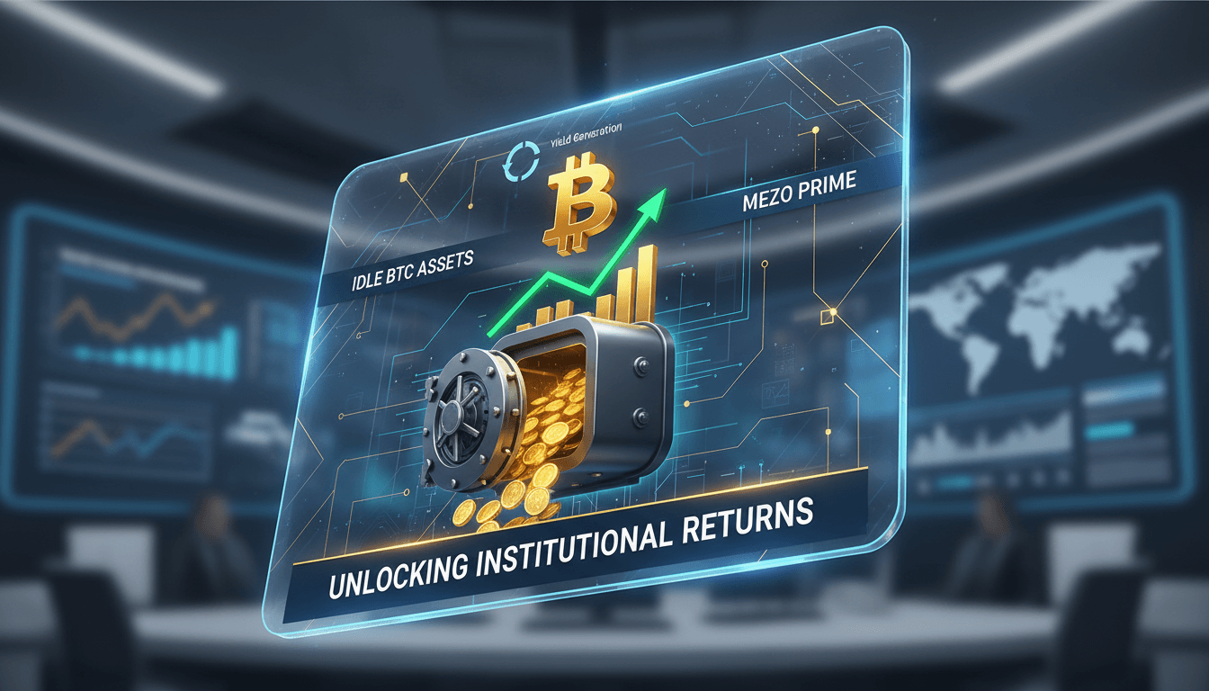 Mezo launches Mezo Prime to enable yield generation for corporate bitcoin holdings