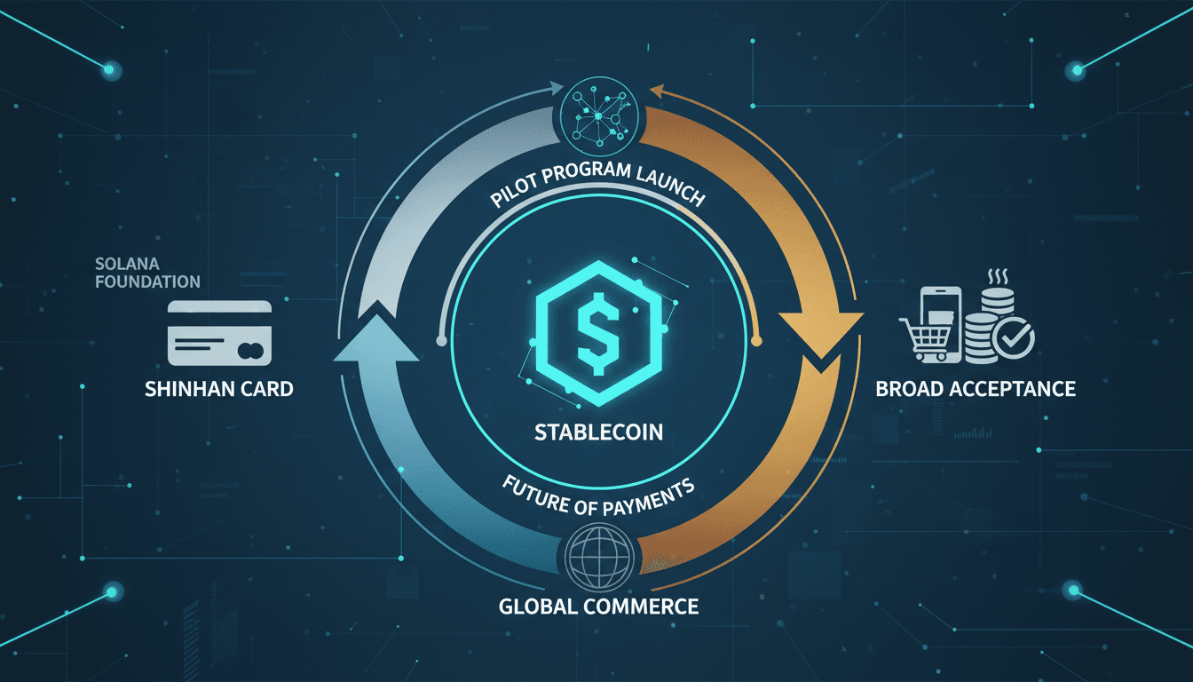 Shinhan Card and Solana Foundation Launch Stablecoin Payment Pilot