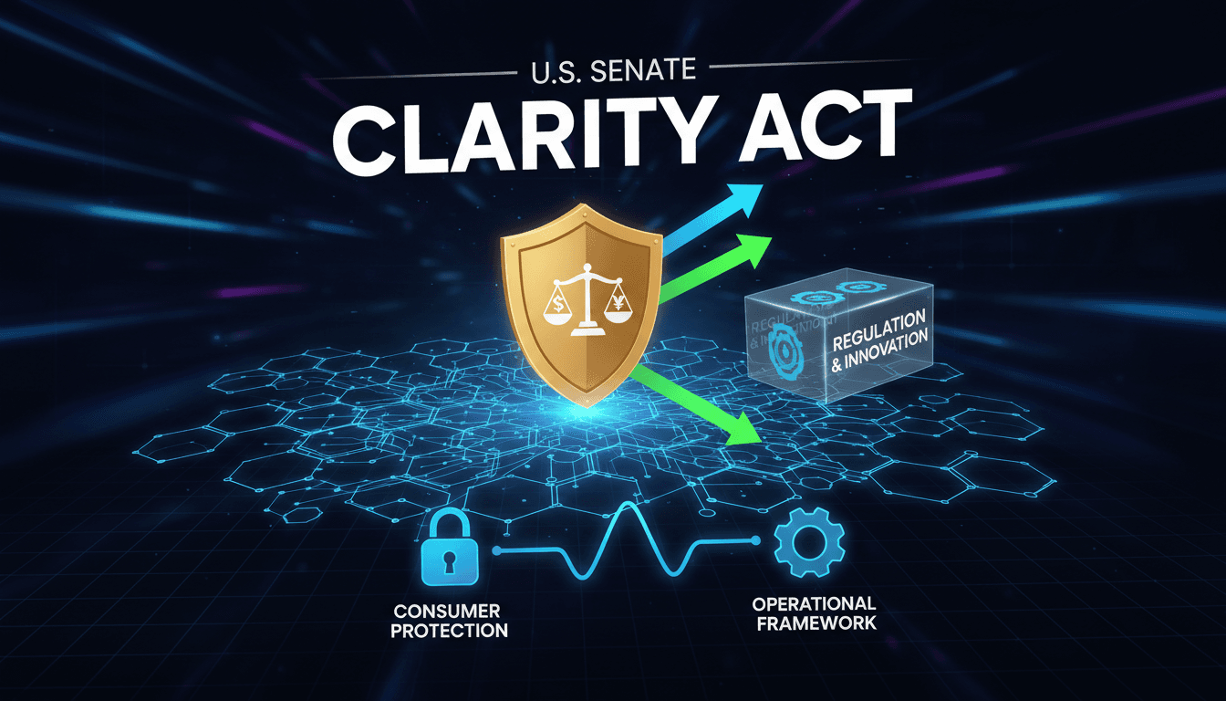 U.S. Senate Advances CLARITY Act for Cryptocurrency Regulation