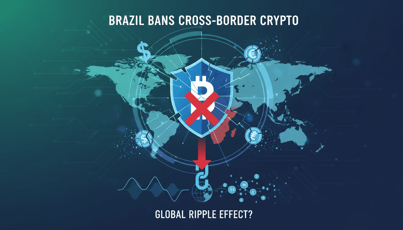 Brazil bans cryptocurrencies for cross-border payments
