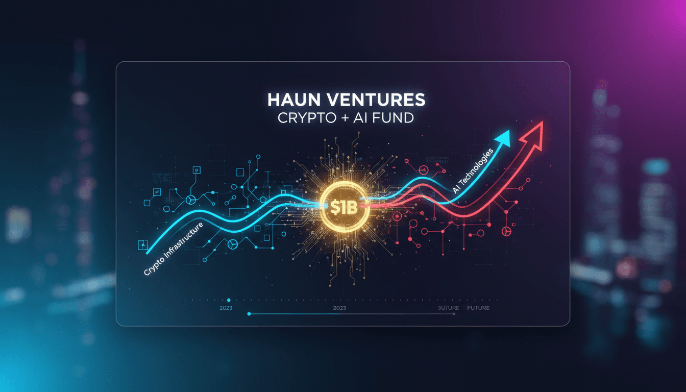 Haun Ventures announces a $1 billion fund for crypto and AI investments.