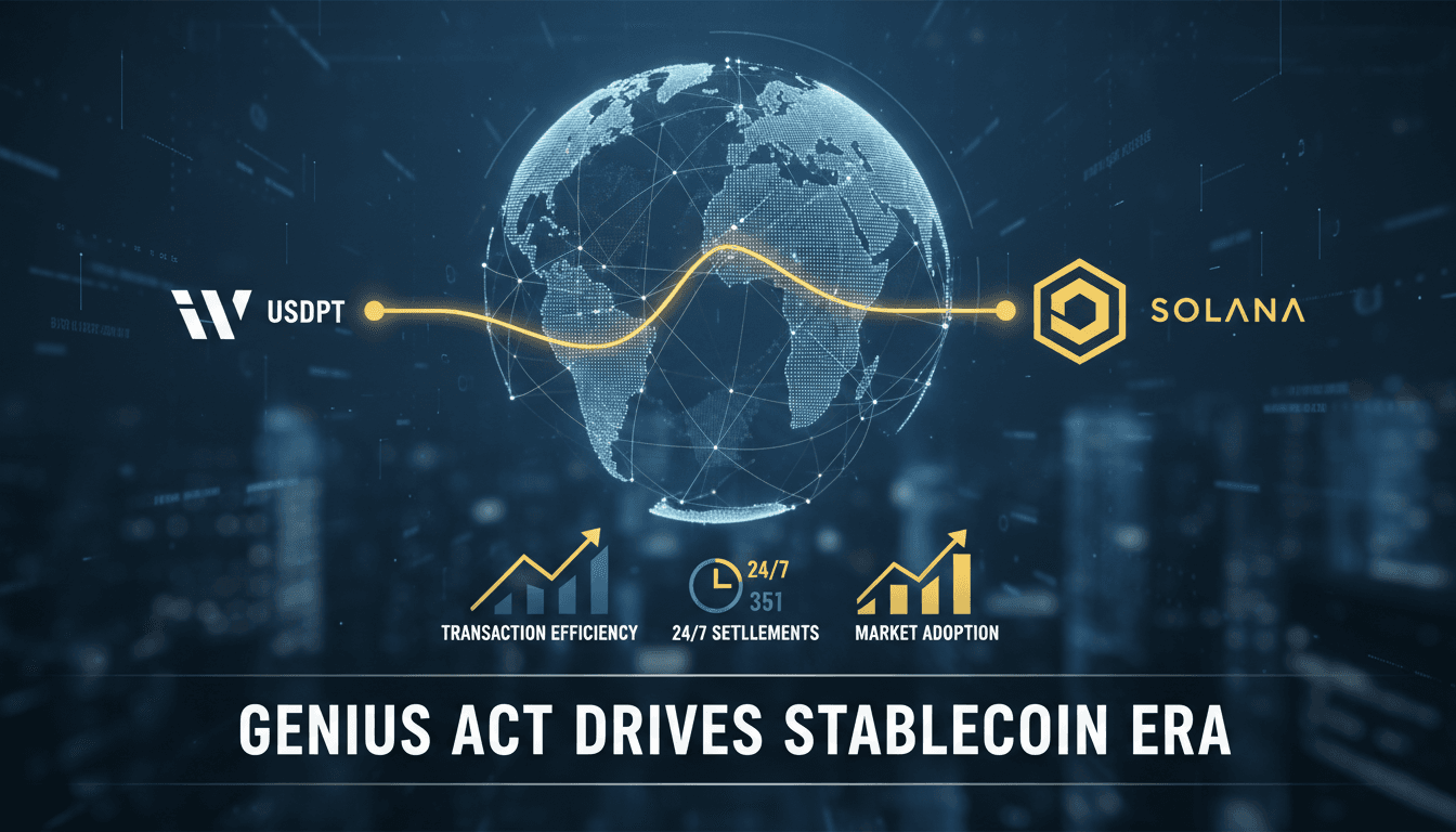 Western Union's USDPT stablecoin launch on Solana blockchain