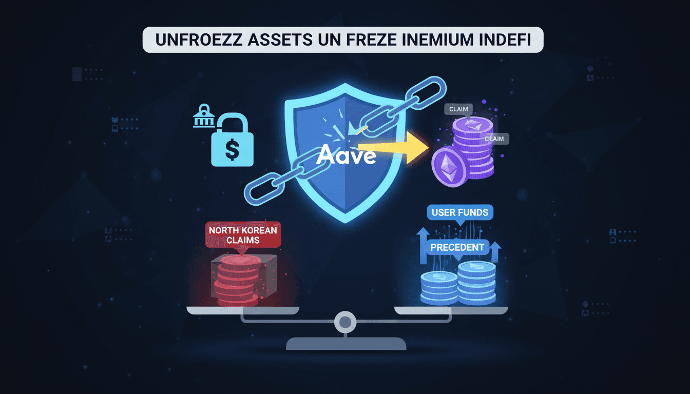 Aave seeks court approval to unfreeze $71 million in Ethereum linked to user claims