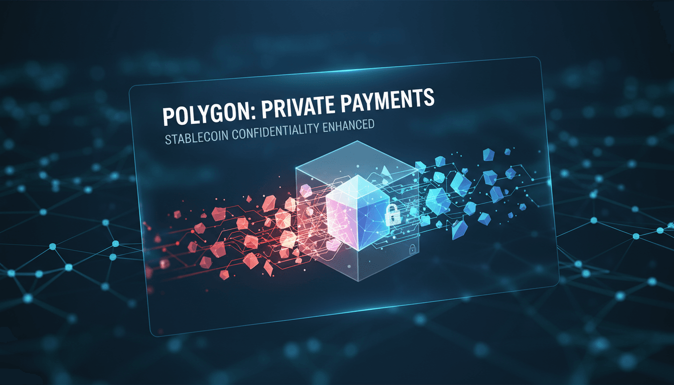 Polygon launches private payment solution for stablecoins enhancing transaction confidentiality