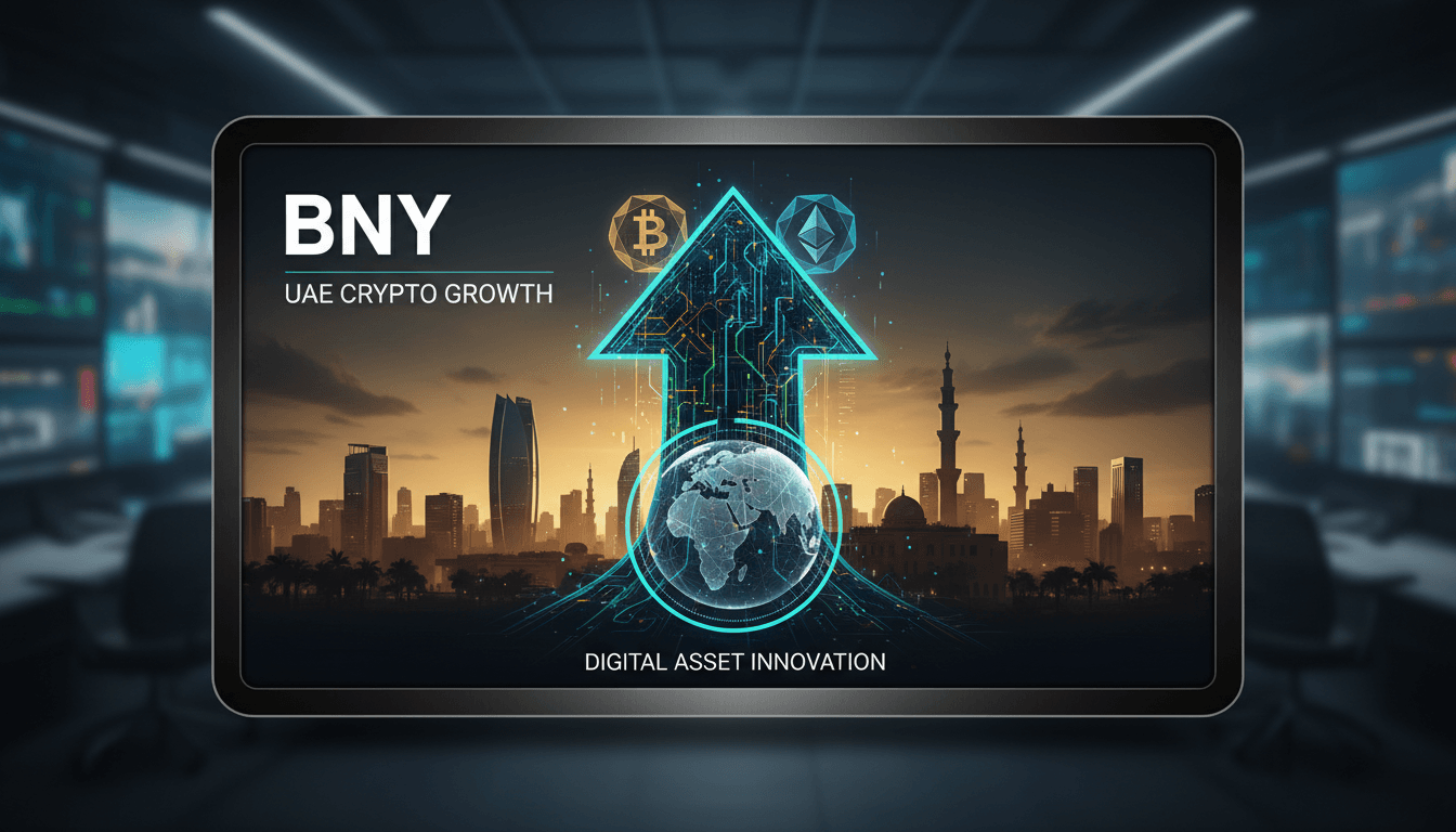 BNY's new cryptocurrency custody services in Abu Dhabi