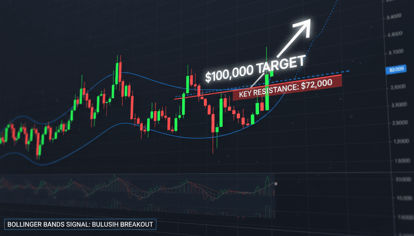 Bollinger Bands Indicator Signals Bullish Trend for Bitcoin