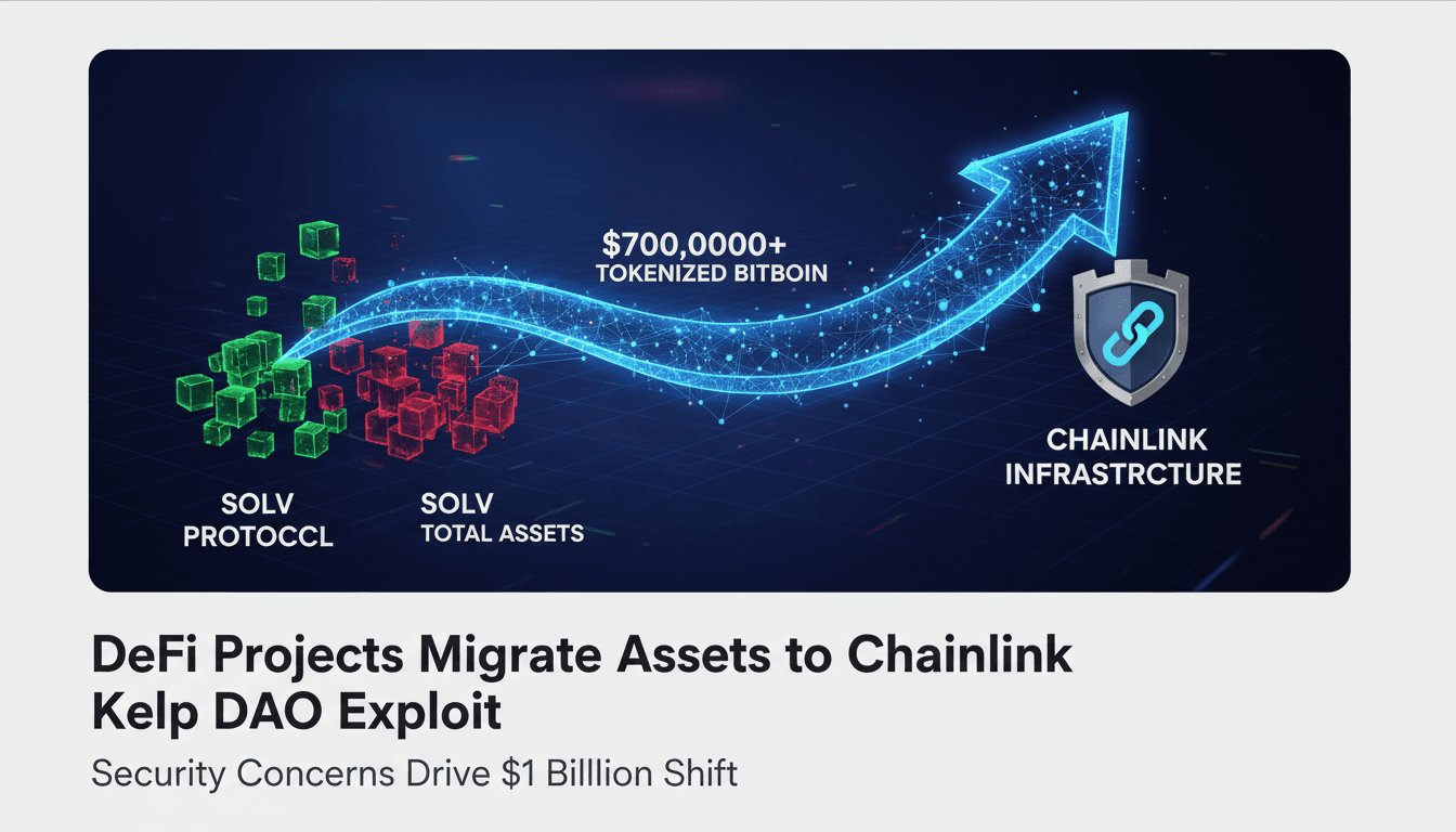DeFi Projects Migrate Assets to Chainlink Following Kelp DAO Exploit