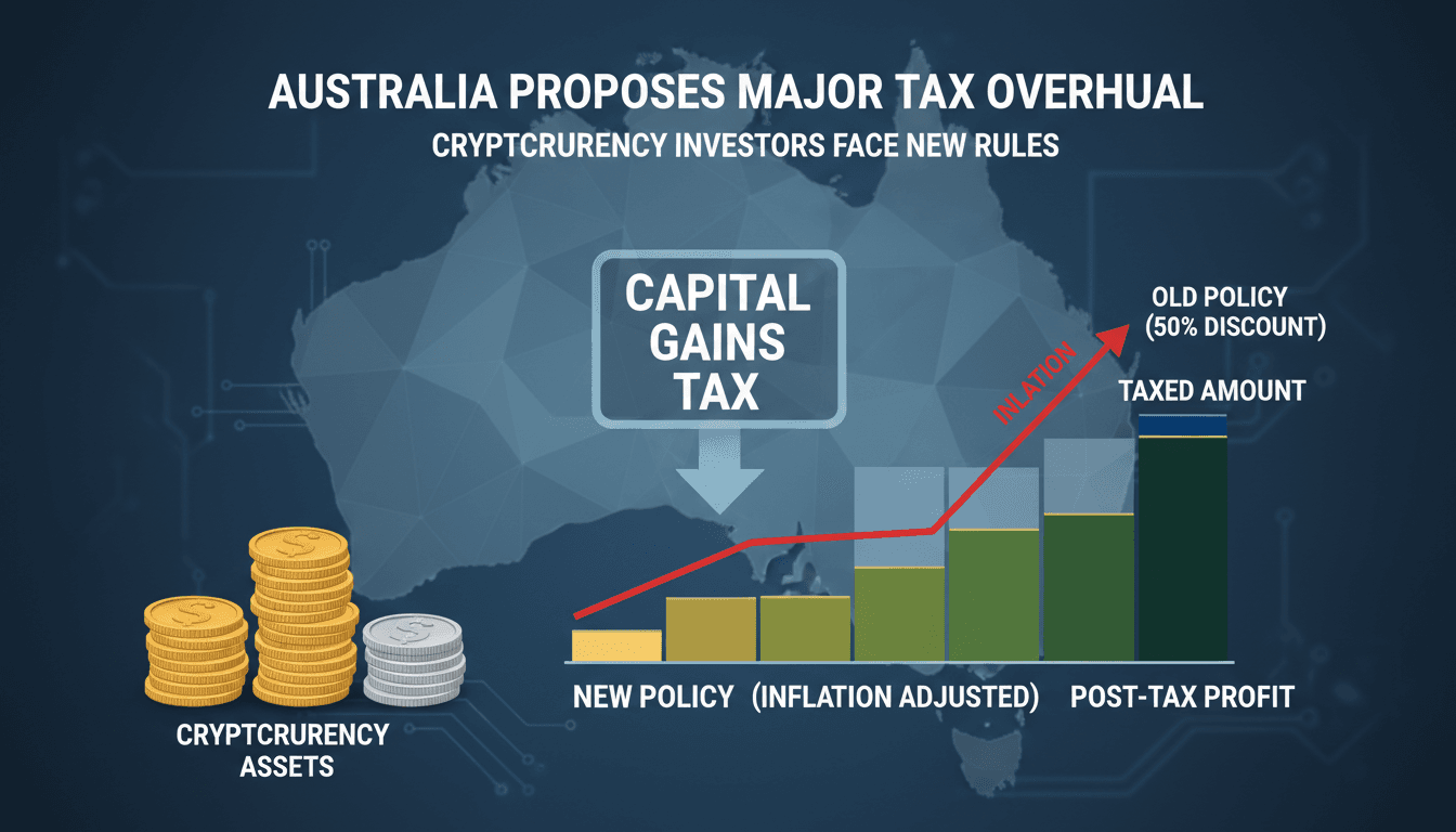 Cryptocurrency investment implications due to tax changes in Australia