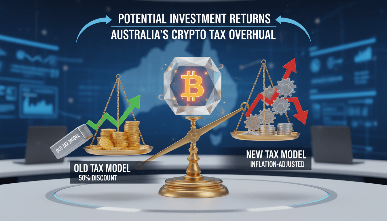 Australia proposes overhaul of capital gains tax impacting cryptocurrency investors