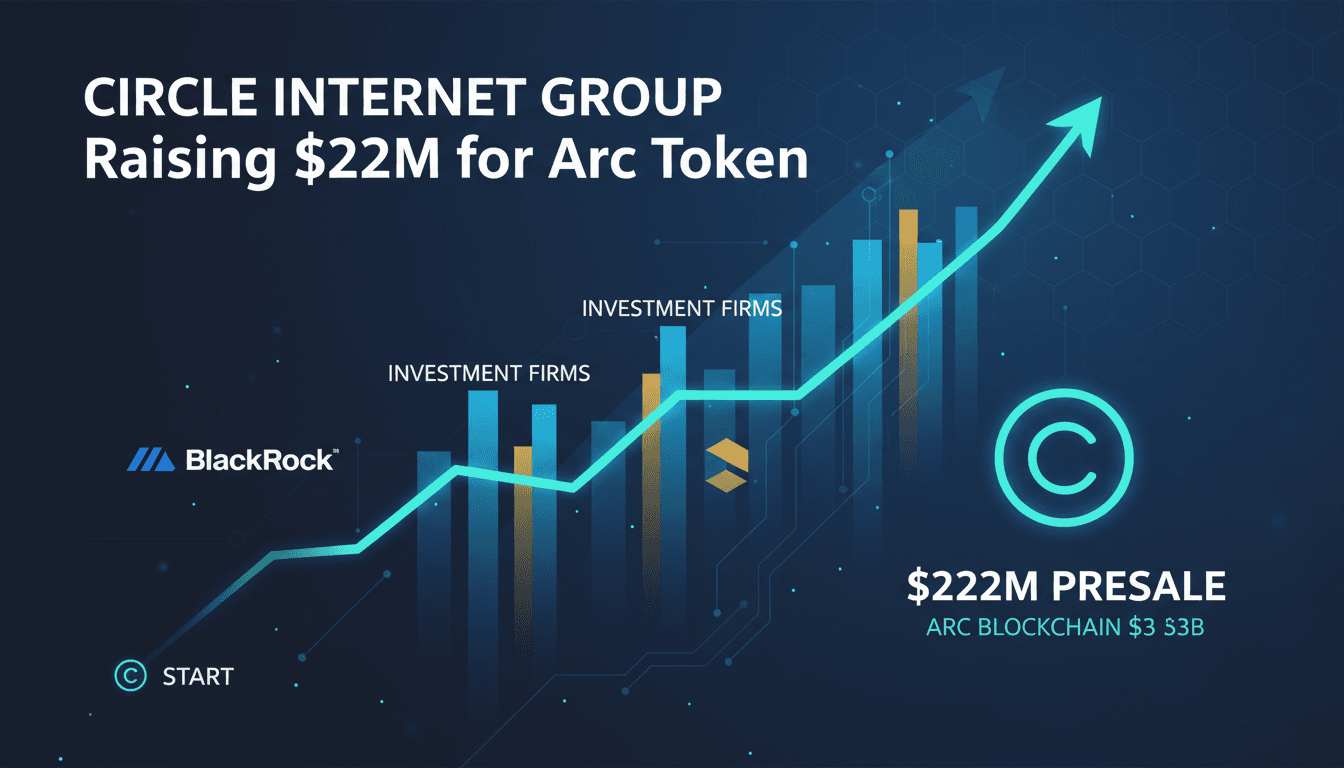 Circle Internet Group raises $222 million in presale for Arc blockchain token