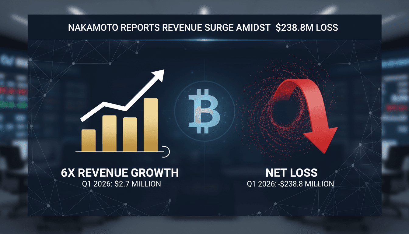 Nakamoto's financial performance analysis for Q1 2026