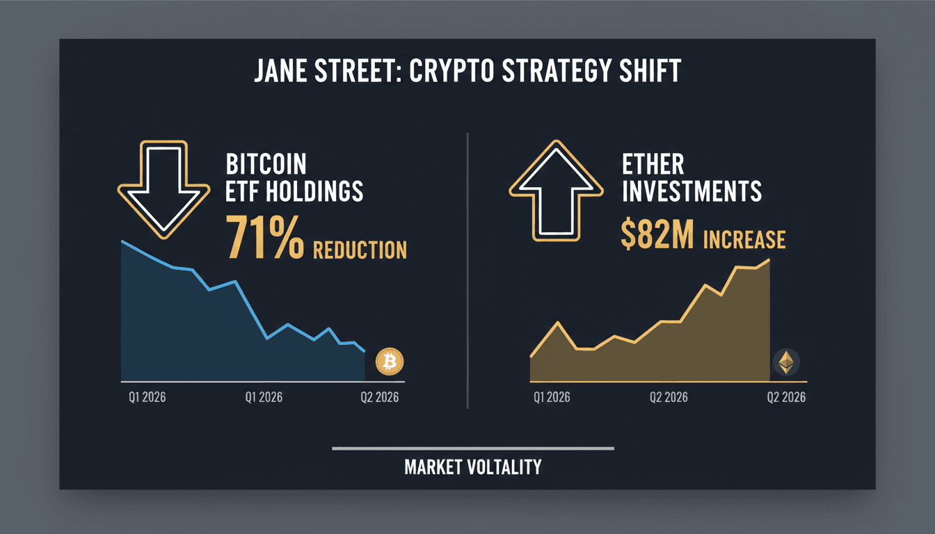 Jane Street's strategic shift in cryptocurrency investments