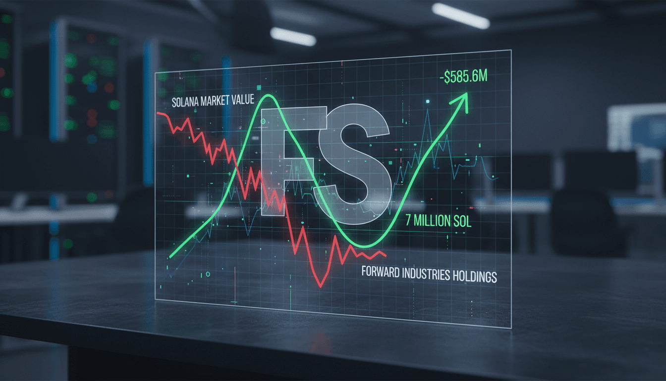 Forward Industries financial report highlighting Solana market impact