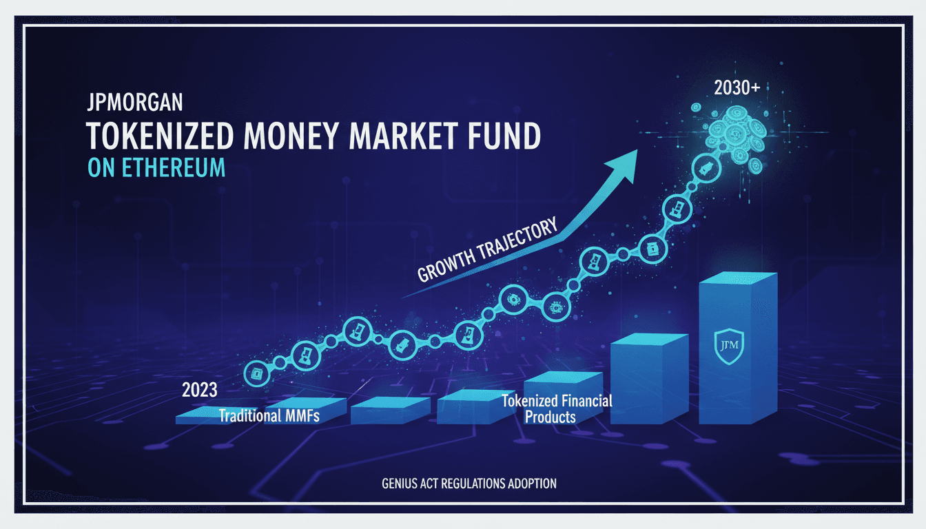 JPMorgan to Launch Tokenized Money Market Fund on Ethereum