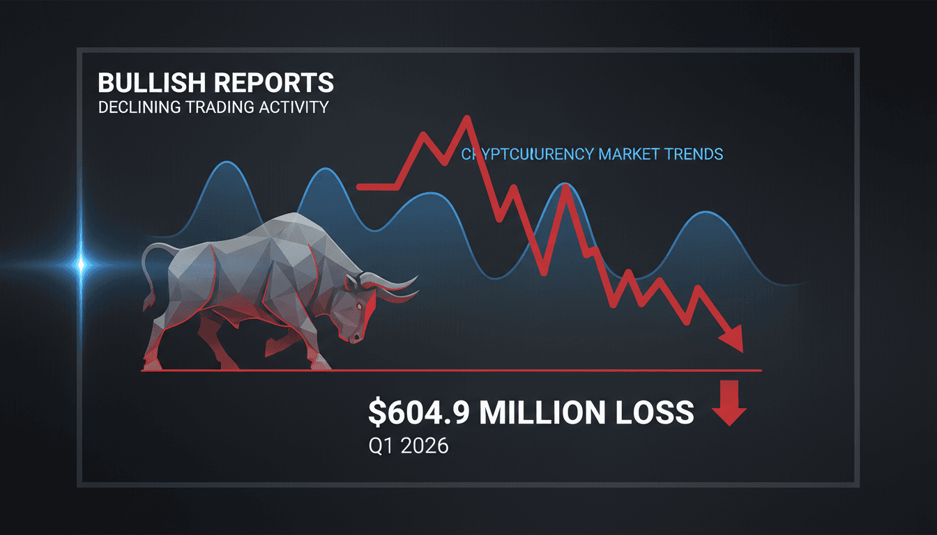 Bullish cryptocurrency trading platform financial report analysis