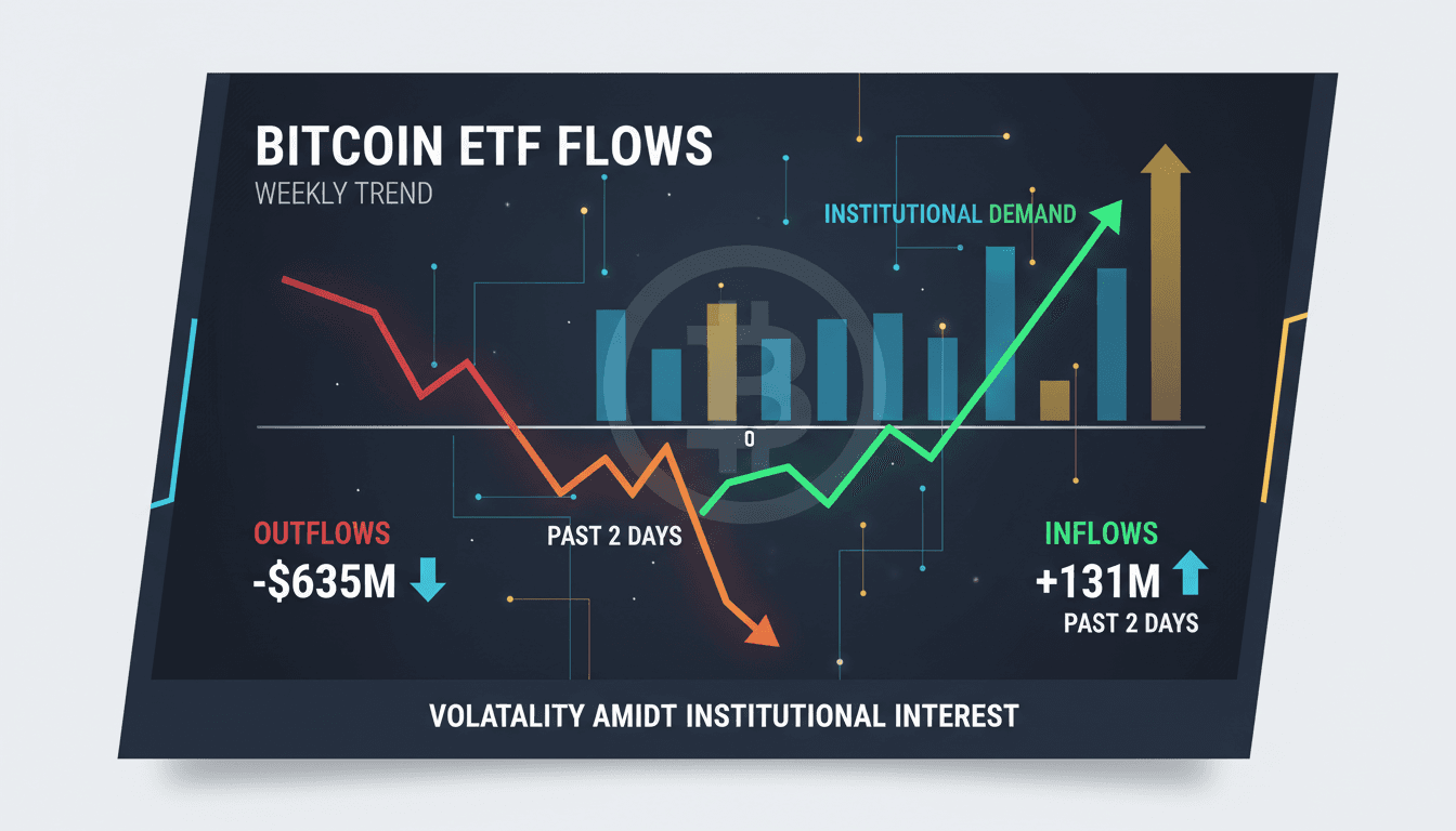 Bitcoin ETFs recover from significant outflows driven by institutional demand