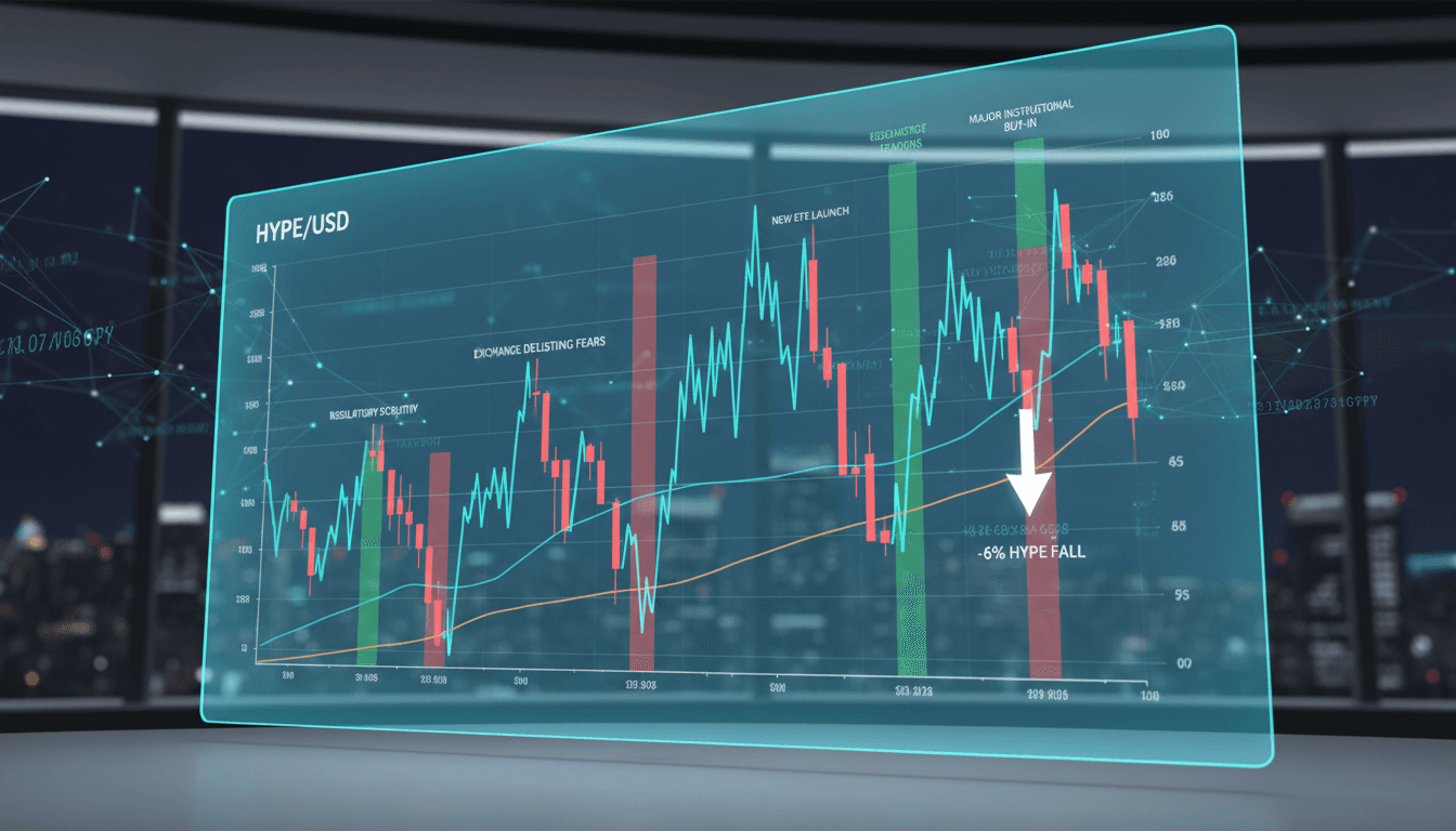 HYPE token faces volatility amid regulatory scrutiny and institutional interest