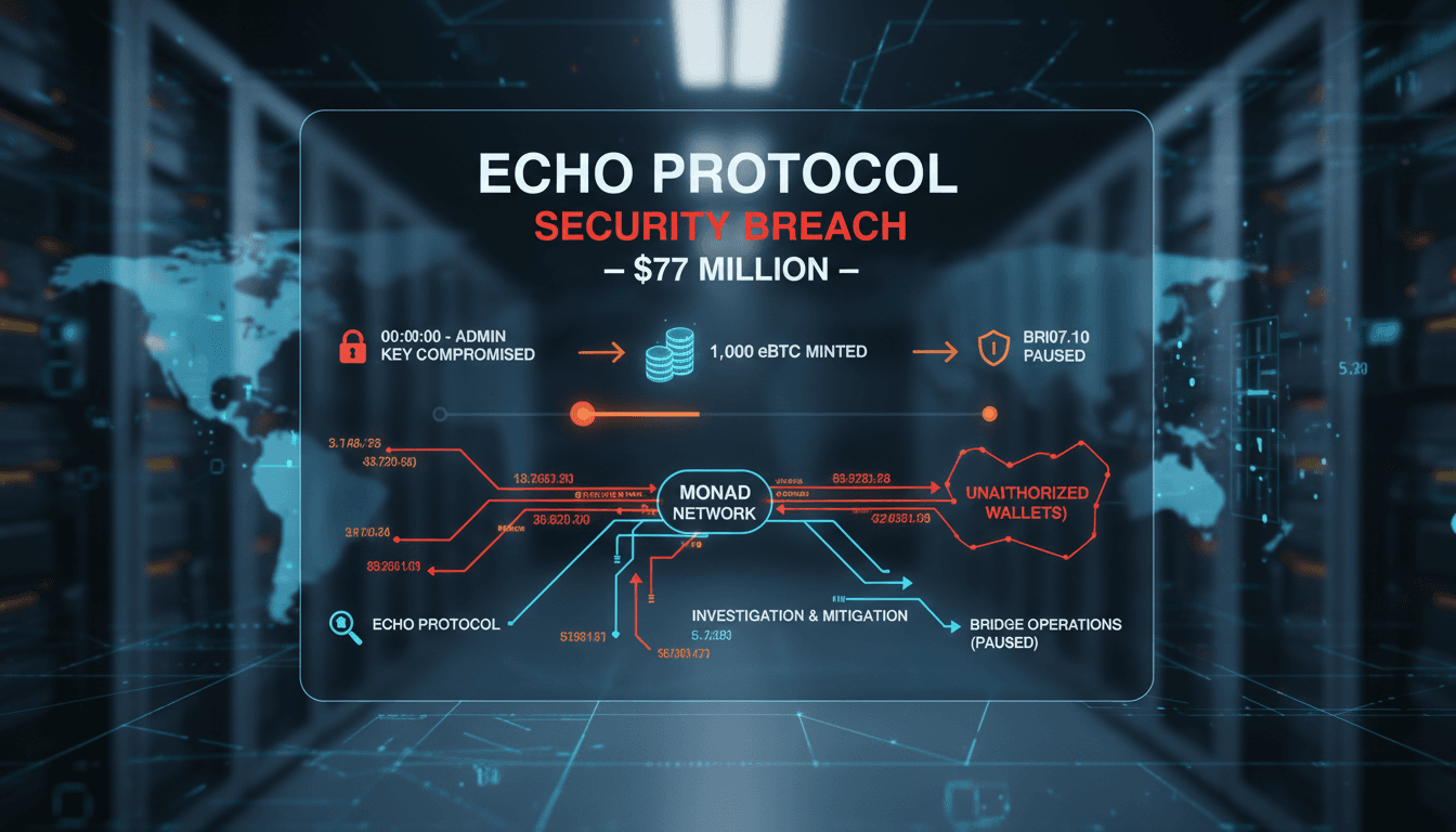 Echo Protocol suffers $77 million security breach in DeFi platform