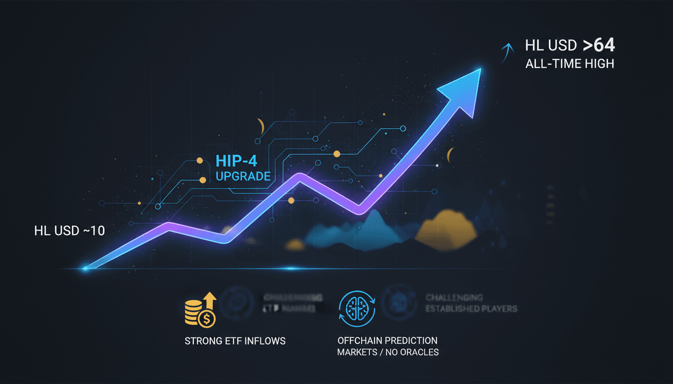 Hyperliquid price surge following HIP-4 upgrade announcement