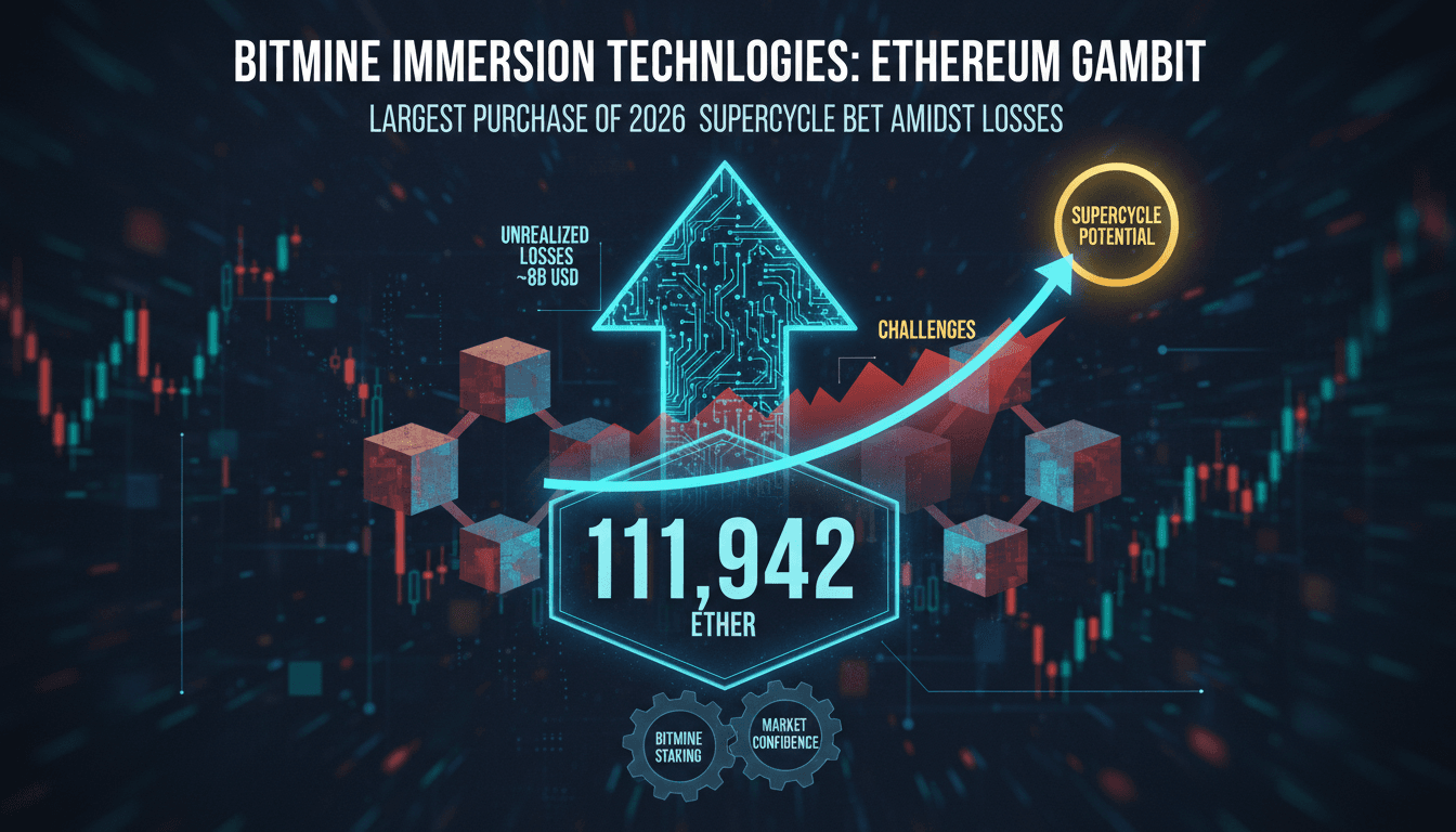 BitMine Immersion Technologies' Ethereum acquisition strategy analysis