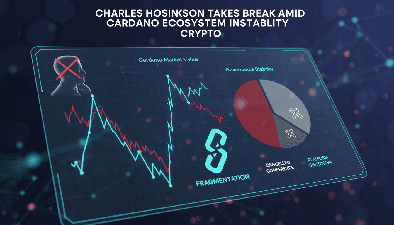 Charles Hoskinson discussing Cardano's ecosystem challenges