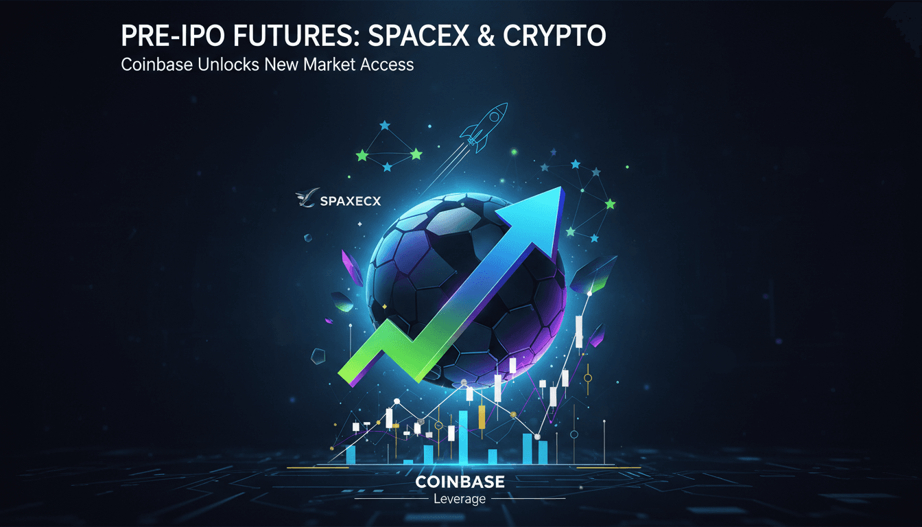 Coinbase trading platform for SpaceX futures launch announcement