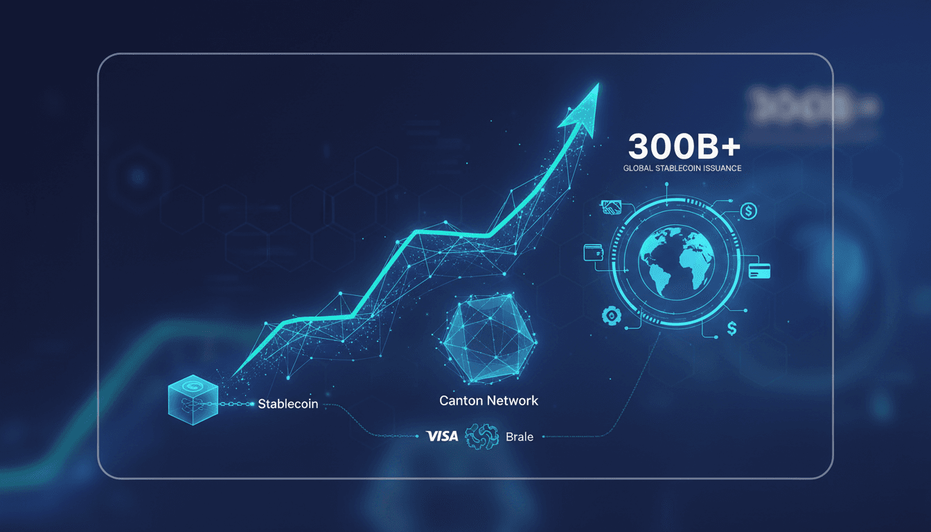 Visa and Brale collaboration on stablecoin settlement system