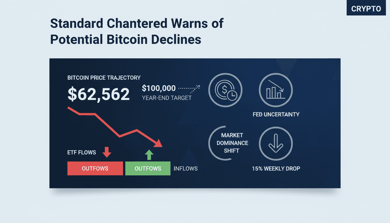 Bitcoin price chart with ETF outflows and market analysis