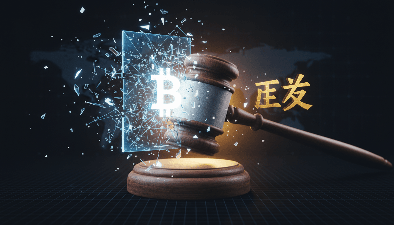 Chinese court ruling on Bitcoin as legally protected property