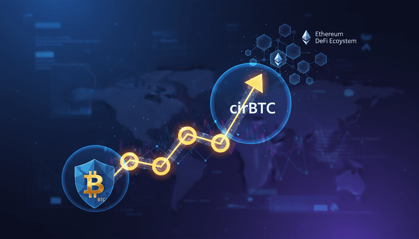 Circle's cirBTC token integration into decentralized finance on Ethereum