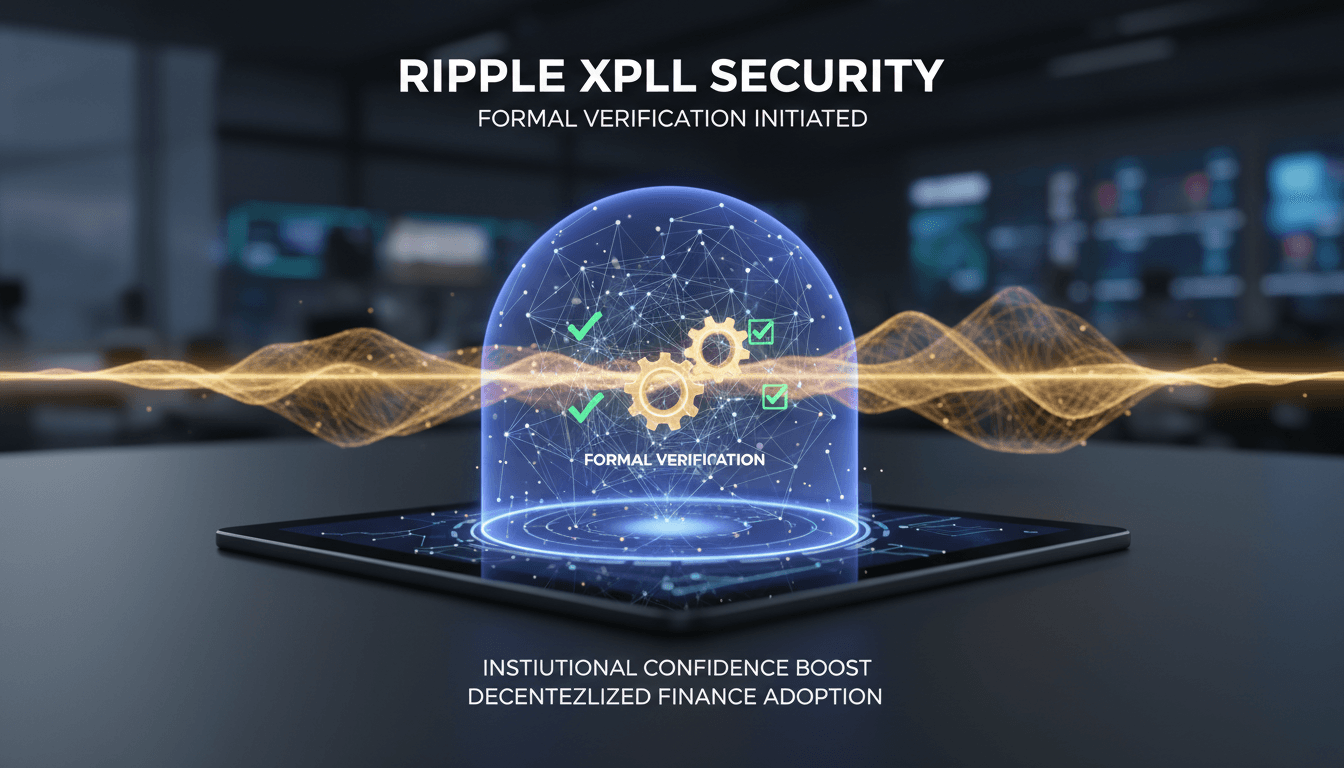 Ripple's XRP Ledger lending protocol security enhancement through formal verification.